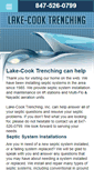 Mobile Screenshot of lakecooktrenching.com